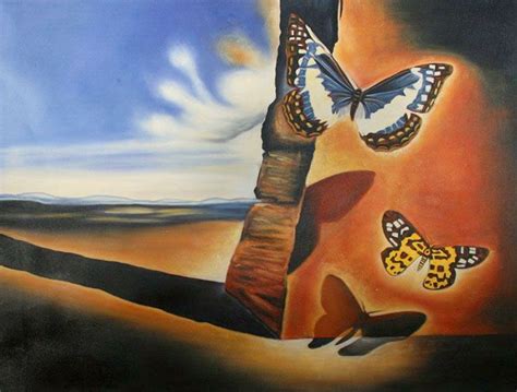 salvador dali butterfly painting name